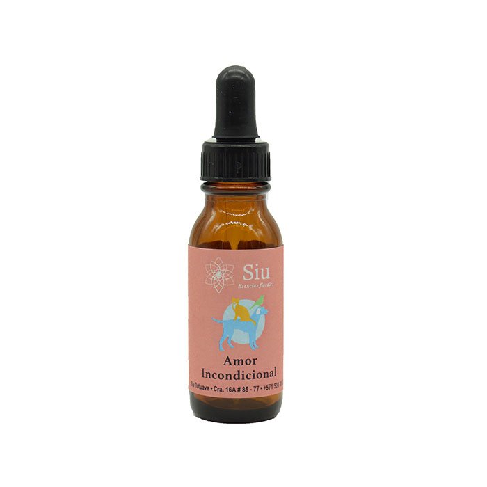 Amor Incondicional Mascotas Esencia Floral Gotas 20 ml (Siututuava)